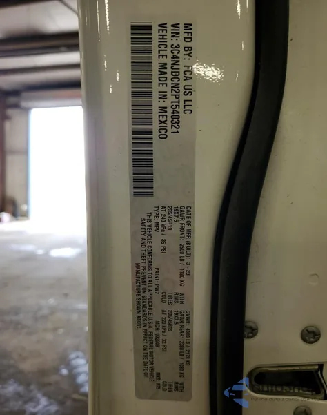 2023 Jeep Compass Limited from USA, damaged, VIN 3C4NJDCN2PT540321